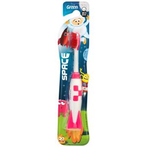 ESCOVA DE DENTE INFANTIL SPACE SUPER MACIA C/1