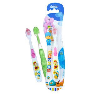 ESCOVA DE DENTE INFANTIL POCOYO SUPER MACIA C1