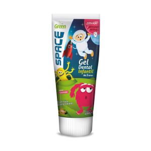 GEL DENTAL INFANTIL SPACE SEM FLUOR TUTTI FRUTTI 100G