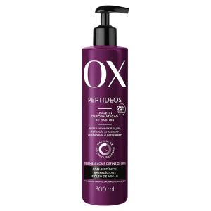 LEAVE IN DE FORMATA??O DE CACHOS OX PEPT?DEOS 12X300ML