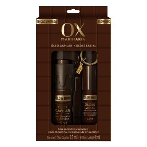 KIT ESPECIAL OX OLEO E GLOSS CHOCOLATE 12X 15 + 4 ML