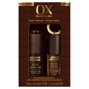 KIT ESPECIAL OX OLEO E GLOSS CHOCOLATE 12X 15 + 4 ML