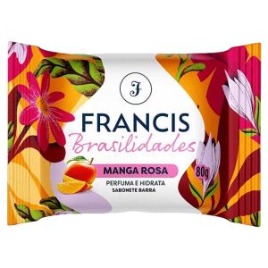 SABONETE BARRA FRANCIS BRASILIDADES MANGA ROSA 108X80G