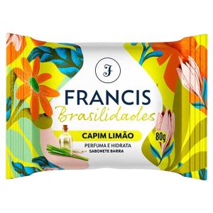 SABONETE BARRA FRANCIS BRASILIDADES CAPIM LIMAO 108X80G