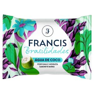 SABONETE BARRA FRANCIS BRASILIDADES AGUA DE COCO 108X80G