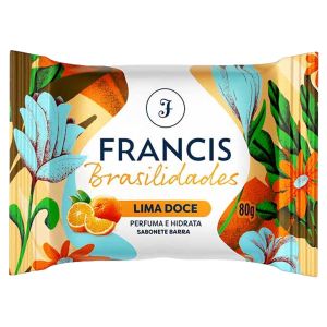 SABONETE BARRA FRANCIS BRASILIDADES LIMA DOCE 108X80G