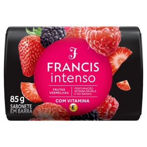 SABONETE BARRA FRANCIS INTENSO FRUTAS VERMELHAS 108X85G