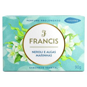 SABONETE BARRA FRANCIS VEGETAL CLASSICO NEROLI E ALGAS MARINHAS 108X90G