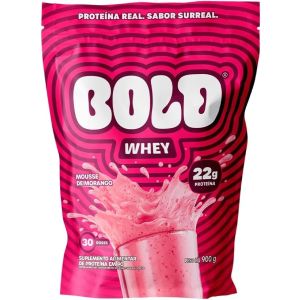 BOLD WHEY MOUSSE DE MORANGO 900G