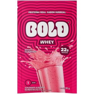 BOLD WHEY MOUSSE DE MORANGO DP 10X30G
