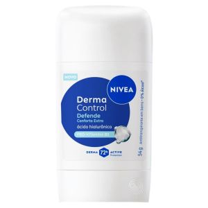 ANTITRANSPIRANTE BARRA ?CIDO HIALUR?NICO PR?VITAMINA B5 72H NIVEA DERMA CONTROL DEFENDE 54G