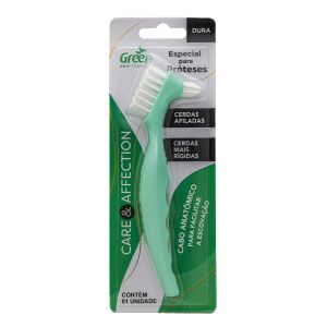 ESCOVA DENT.GREEN PROTESE ADULTO DURA C1