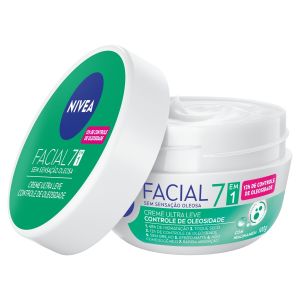 CREME FACIAL 7 EM 1 EFEITO MATTE NIVEA CONTROLE DE OLEOSIDADE POTE 100G