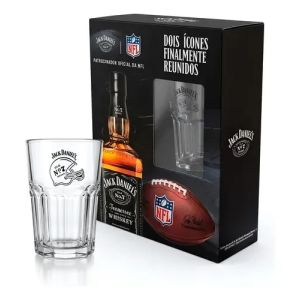 WHISKEY JACK DANIELS 1000ML NFL COM COPO