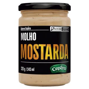 MOLHO MOSTARDA SB CEPERA VIDRO 320G