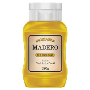 MOLHO MOSTARDA AMERICANA MADERO 320G