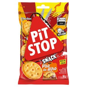SNACK PIT STOP PAO DE ALHO 60G