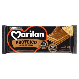 BISC MARILAN WAFER PROTEINA DOCE DE LEITE 40X60