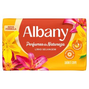 SABONETE BARRA ALBANY PERFUME LARANJA 108X80G