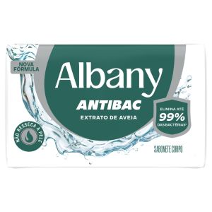 SABONETE BARRA ALBANY BRANCO CUIDADO 108X80G