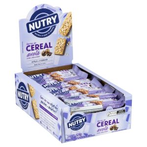 BARRA DE CEREAL AVELA COM CHOCOLATE DP 12X24X22G