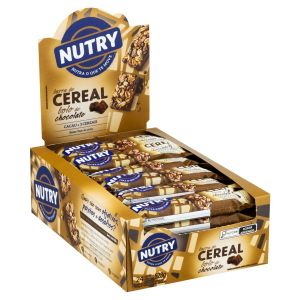 BARRA DE CEREAL BOLO DE CHOCOLATE DP 12X24X22G
