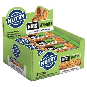 BARRA NUTS REGULAR SEMENTES 6X12X25G DP