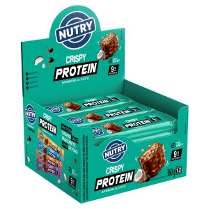 BARRA DE PROTEINA NUTRY CRISPY BOMBOM DE COCO 6X12X30G