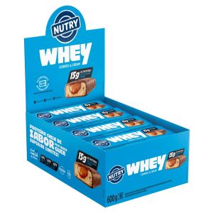 BARRA DE PROTE?NA NUTRY WHEY COOKIES IN CREAM 6X12X50G