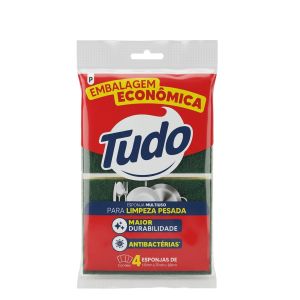ESPONJA DUPLA FACE TUDO 20X4 UN
