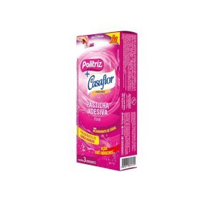 PASTILHA SANITARIA POLITRIZ FLORAL CARTUCHO  12X3X10G